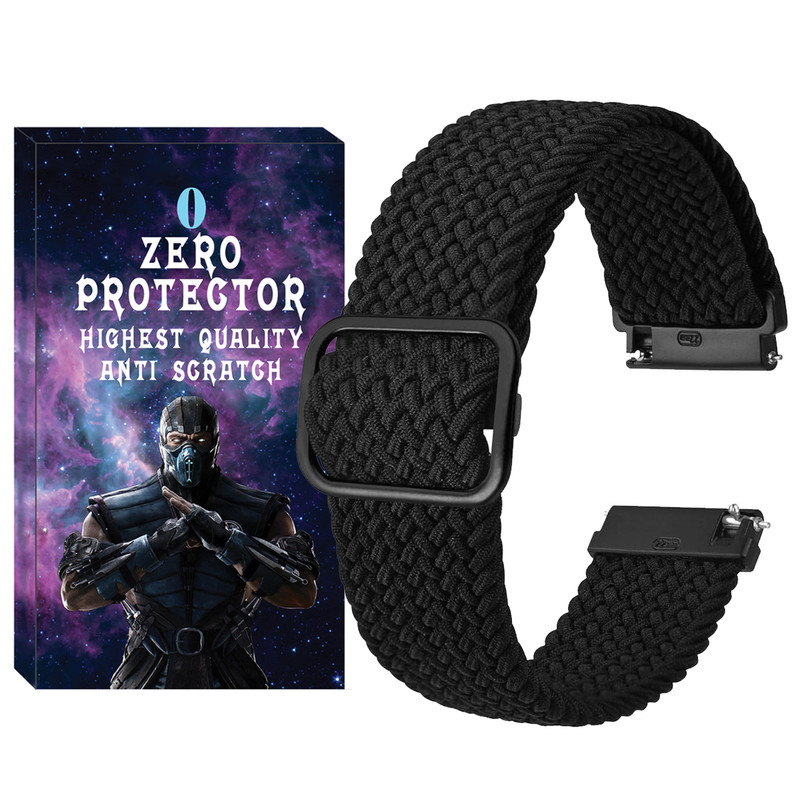 بند زیرو مدل Braided ZR مناسب برای ساعت هوشمند هایلو RS4 / RS4 Plus / LS02