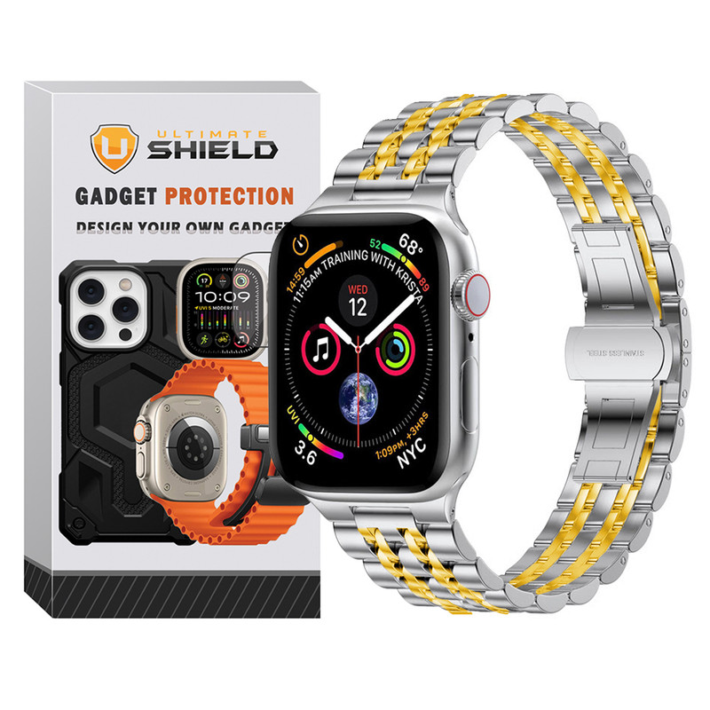 بند آلتیمیت شیلد مدل 7Bead SLV 2C مناسب برای اپل واچ 38 mm سری 3