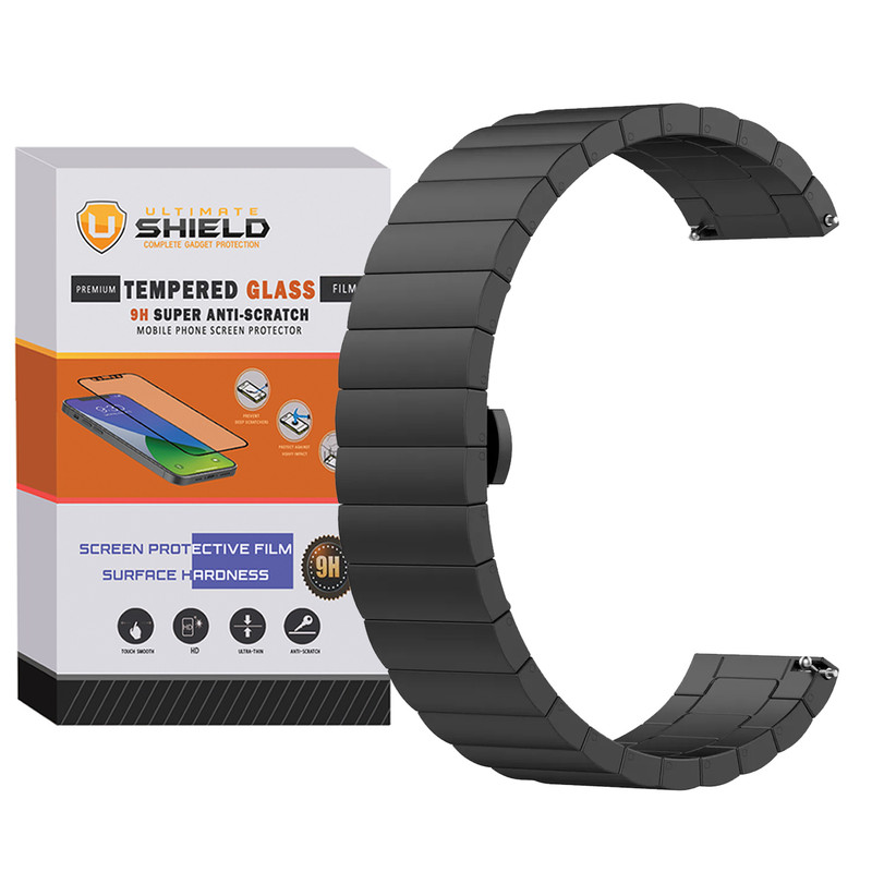 بند آلتیمیت شیلد مدل UL-Swatch-Link-TW مناسب برای ساعت هوشمند سامسونگ Galaxy Gear S3 / Galaxy Watch 3 45mm / Watch 46mm / S3 Frontier / S3 Classic Gear 2 R380 / Neo R381 / Live 382