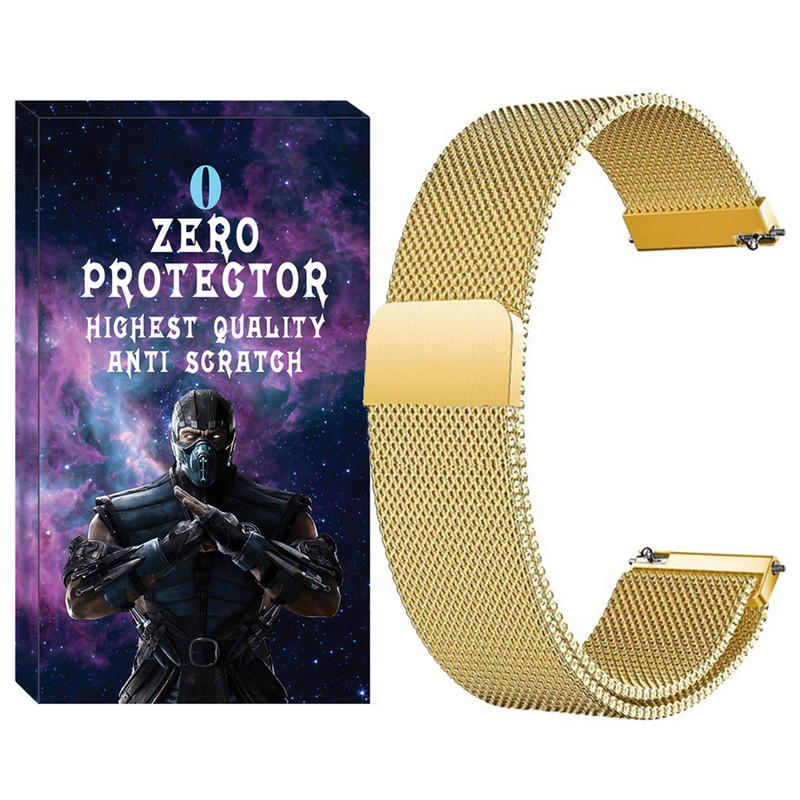 بند زیرو مدل Milanese-ZR-TW مناسب برای ساعت هوشمند هایلو Watch 2 Pro / LS02 Pro