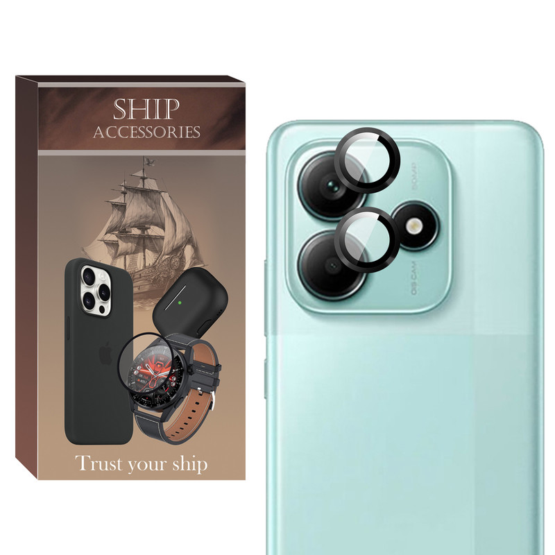 محافظ لنز دوربین شیپ مدل Ring Metal SH مناسب برای گوشی موبایل شیائومی Redmi Note 14