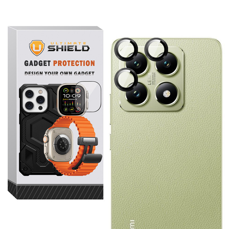 محافظ لنز دوربین آلتیمیت شیلد مدل Ring Metal UL مناسب برای گوشی موبایل شیائومی Mi 14T Pro