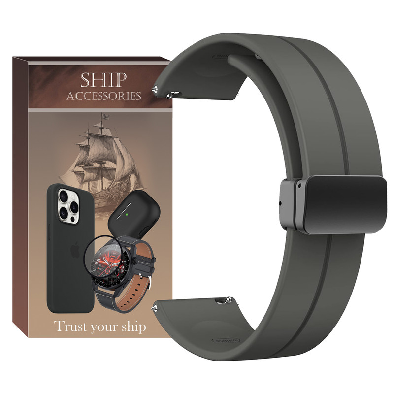 بند شیپ مدل SIC MAG SH TW مناسب برای ساعت هوشمند سامسونگ Galaxy Gear S3 Frontier SM-R760 / Neo R381 / Live 382