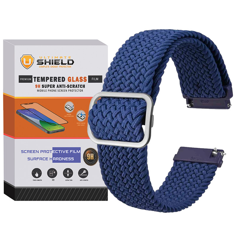 بند آلتیمیت شیلد مدل Braided TW مناسب برای ساعت هوشمند ایمیکی TG1 22mm