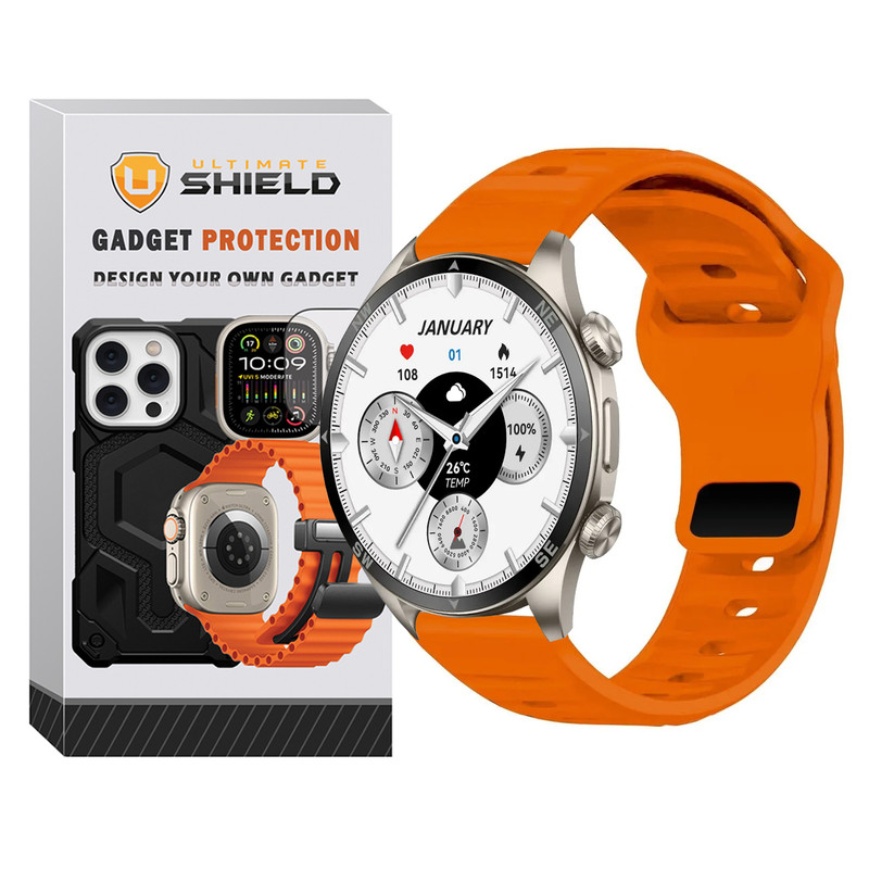 بند آلتیمیت شیلد مدل SPG Sport TW مناسب برای ساعت هوشمند گلوریمی GX Sport 22mm