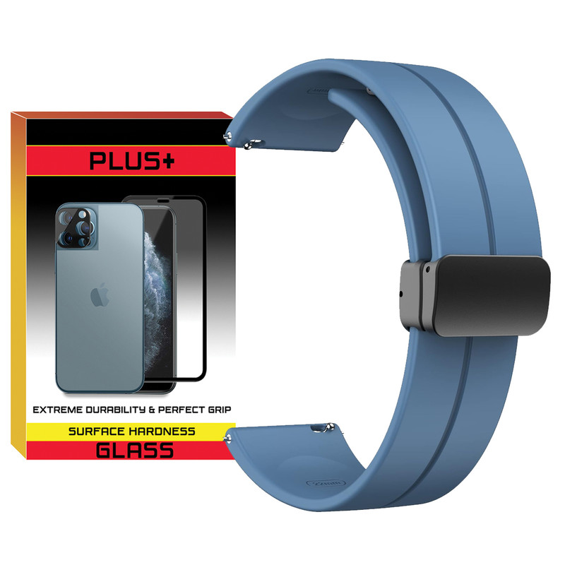 بند پلاس مدل SIC MAG PL مناسب برای ساعت هوشمند سامسونگ Galaxy watch Active 40mm / Active 2 40mm / Active 2 44mm