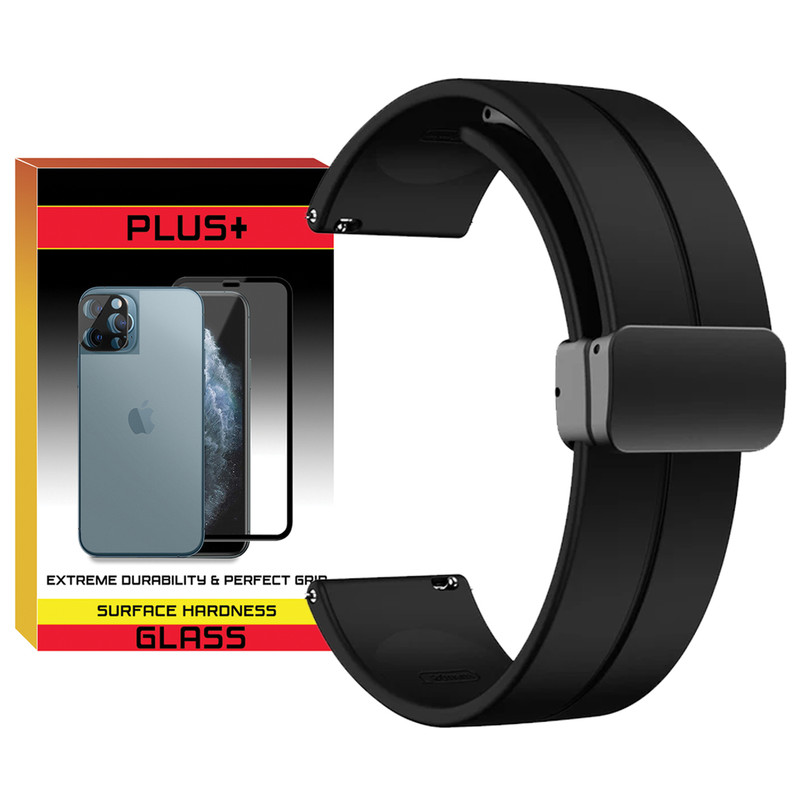 بند پلاس مدل SIC MAG PL TW مناسب برای ساعت هوشمند سامسونگ Galaxy Gear S3 / Watch 3 45mm / Watch 46mm / S3 Frontier / S3 Classic Gear 2 R380