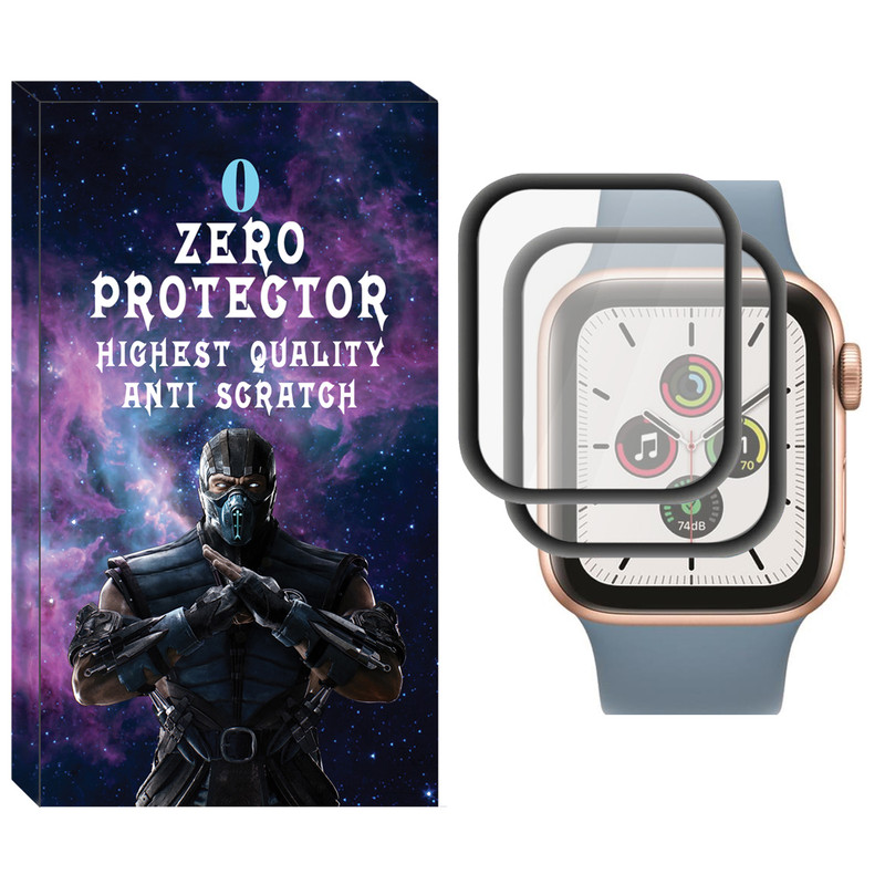 محافظ صفحه نمایش نانو زیرو مدل NZO مناسب برای ساعت هوشمند اپل Watch Series 8 SE 40mm بسته دو عددی