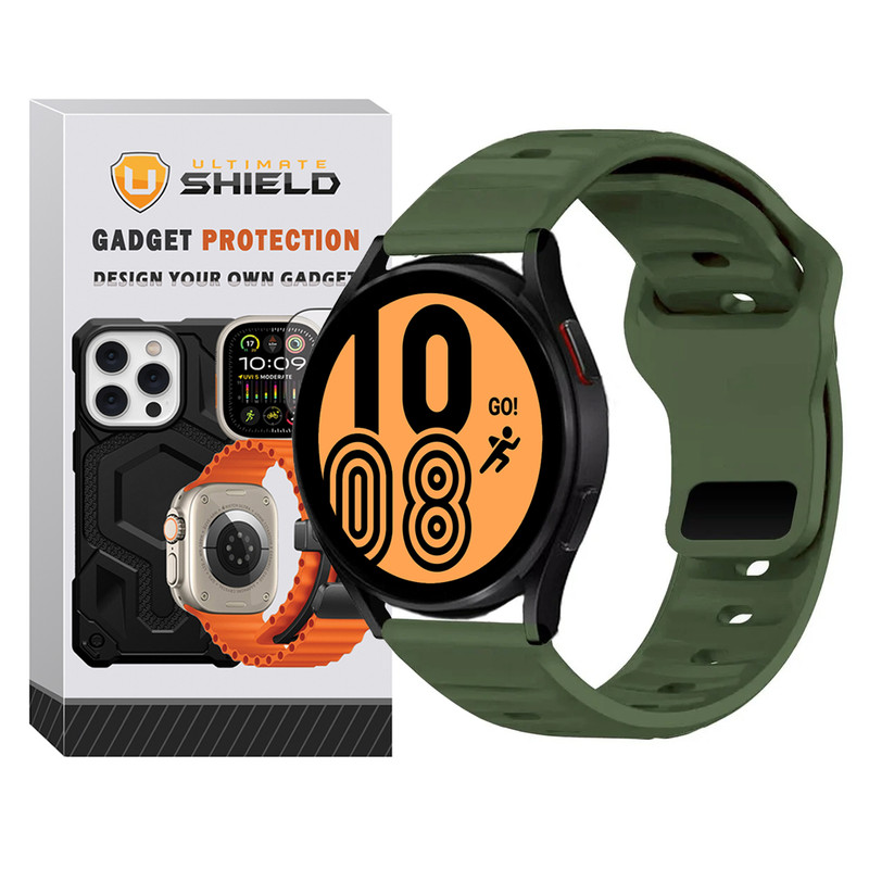 بند آلتیمیت شیلد مدل SPG Sport مناسب برای ساعت هوشمند سامسونگ Galaxy Watch 4 40mm / Watch 4 44mm / Watch 4 Classic 42mm / Watch 4 Classic 46mm