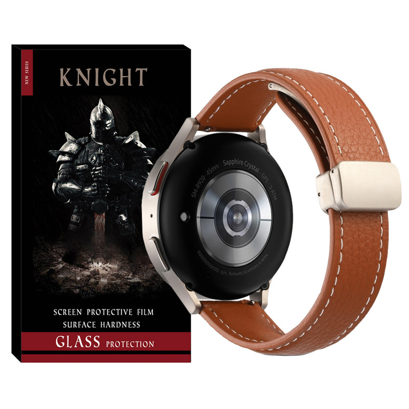بند نایت مدل Magnet Leather TW مناسب برای ساعت هوشمند گلوریمی M1 Pro / M2 / M2 Pro / M2 Max / GS1 Pro / GS2 / GR1