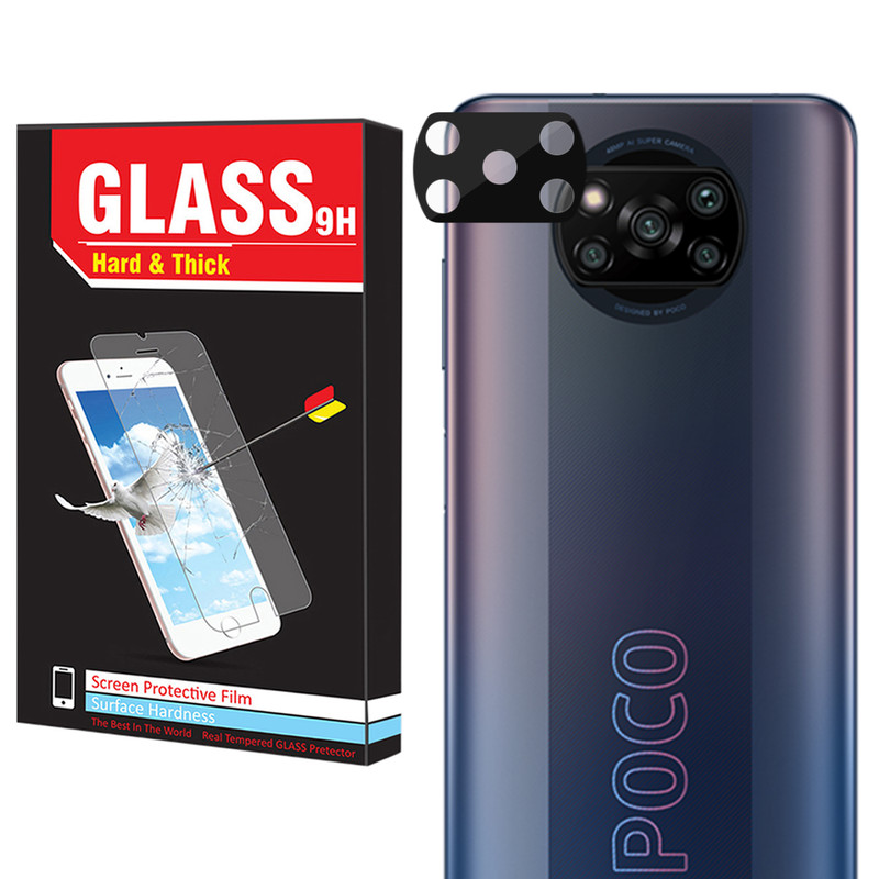 محافظ لنز دوربین هارد اند تیک مدل 3D-HT مناسب برای گوشی موبایل شیائومی Poco X3 / X3 Pro / X3 NFC