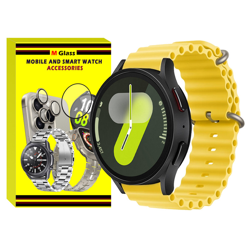 بند ام‌گلس مدل Ocean MG مناسب برای ساعت هوشمند سامسونگ Galaxy Watch 7 44mm / Galaxy Watch 7 40mm / Galaxy Watch FE
