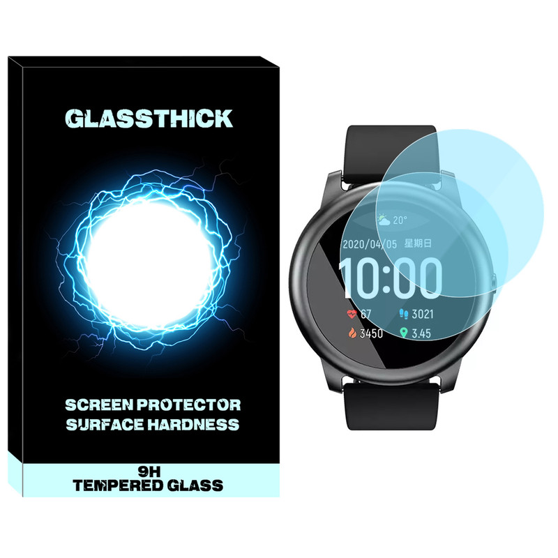 محافظ صفحه نمایش نانو گلستیک مدل NGL مناسب برای ساعت هوشمند شیائومی هایلو LS05 Solar بسته دو عددی