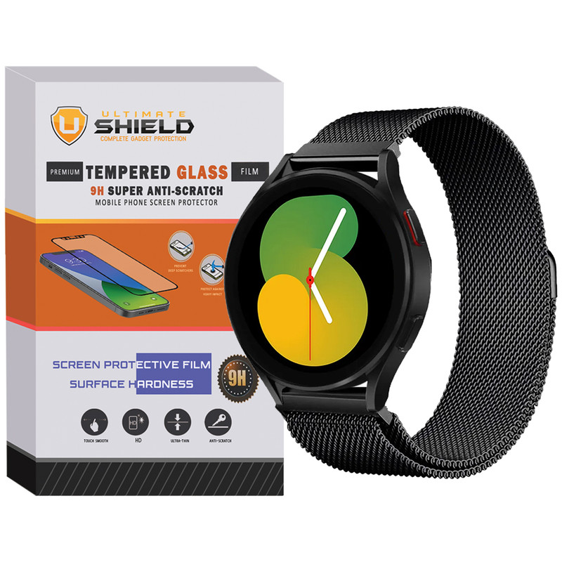 بند آلتیمیت شیلد مدل Milanese مناسب برای ساعت هوشمند سامسونگ Galaxy Watch Active / Active 2