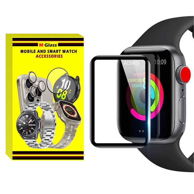 محافظ صفحه نمایش ام‌گلس مدل Film Protector MG مناسب برای اپل واچ 44 میلی متری