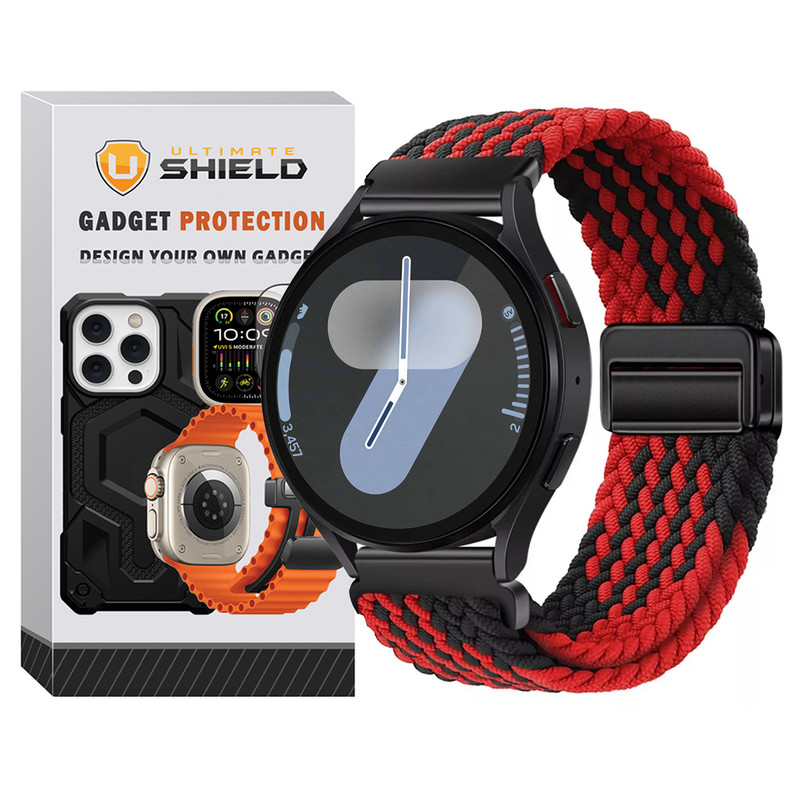 بند آلتیمیت شیلد مدل Braided Magsolo Mix TW مناسب برای ساعت هوشمند سامسونگ Galaxy Watch 3 45mm / Gear S3 Frontier / Gear S3 Classic
