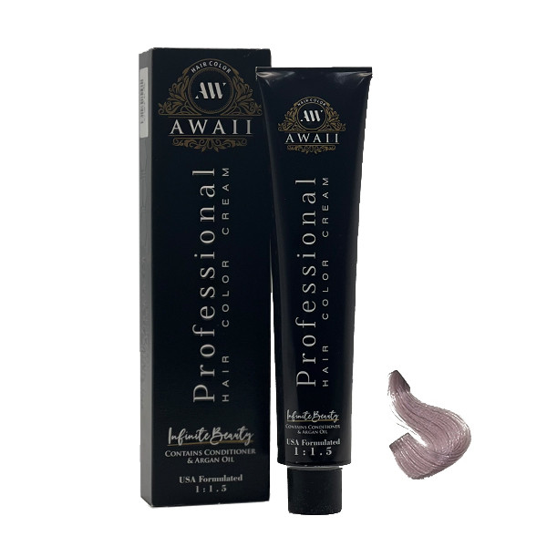 رنگ مو آوایی شماره 9.71 حجم 120 میلی لیتر رنگ بلوند مرواریدی خیلی روشن زیتونی