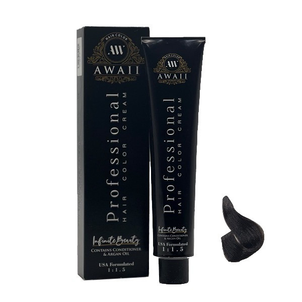 رنگ مو آوایی شماره 5.1 حجم 120 میلی لیتر رنگ قهوه ای دودی روشن