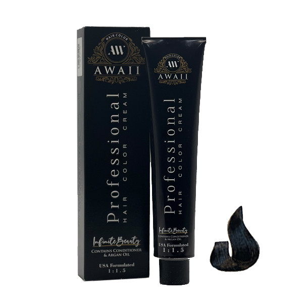 رنگ مو آوایی شماره 4.1 حجم 120 میلی لیتر رنگ قهوه ای دودی متوسط