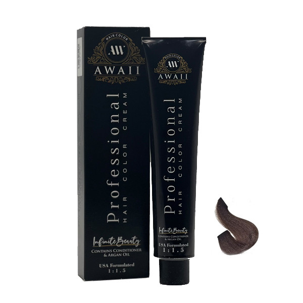 رنگ مو آوایی شماره 5.364 حجم 120 میلی لیتر رنگ قهوه ای دارچینی روشن