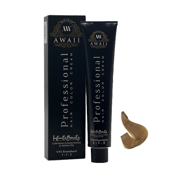 رنگ مو آوایی شماره 7.34 حجم 120 میلی لیتر رنگ عسلی متوسط