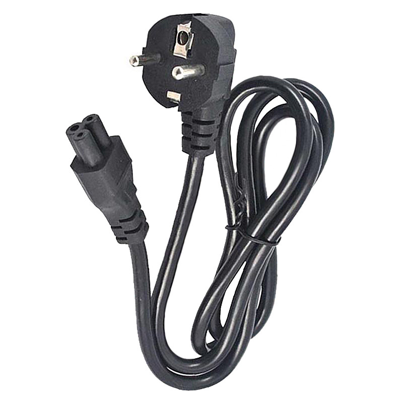 کابل برق سه پین منبع تغذیه لپ تاپ دی نت مدل D105 طول 1.5 متر