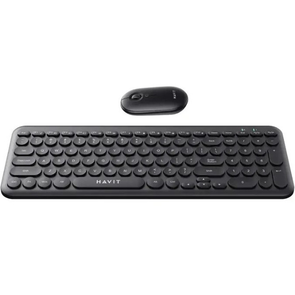 کیبورد و ماوس بی سیم هویت مدل KB-254GCM