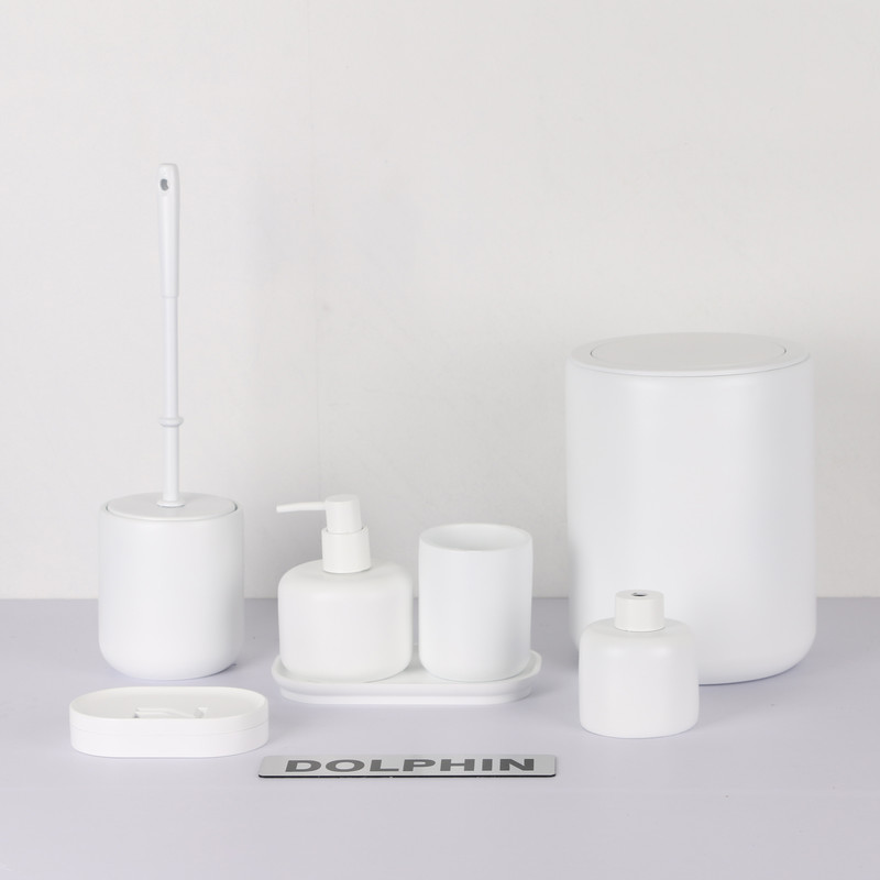 ست سرویس بهداشتی 7 پارچه دلفین مدل FN-725-W