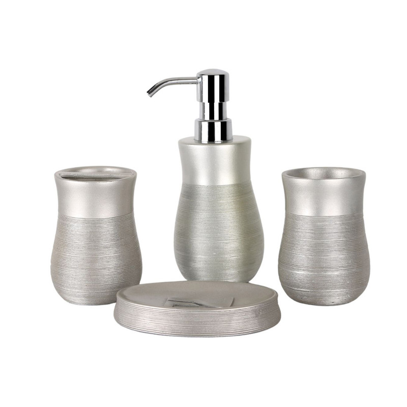 ست سرویس بهداشتی 4 پارچه دلفین مدل 004-Bj