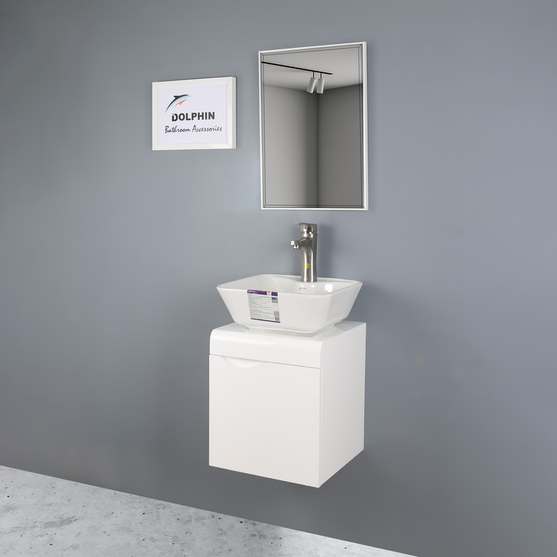 ست کابینت و روشویی دلفین مدل 4638-W