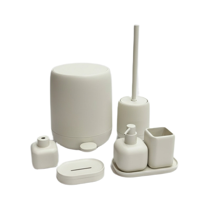 ست سرویس بهداشتی 7 تکه دلفین مدل Nl-740-cr