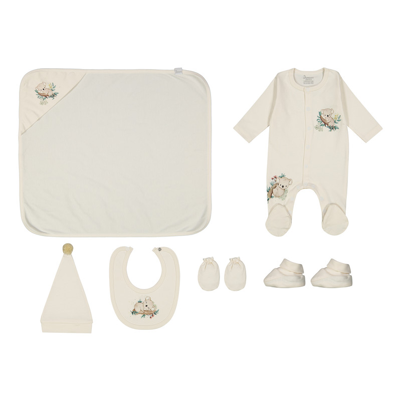 ست 6 تکه لباس نوزادی دانالو مدل hd34