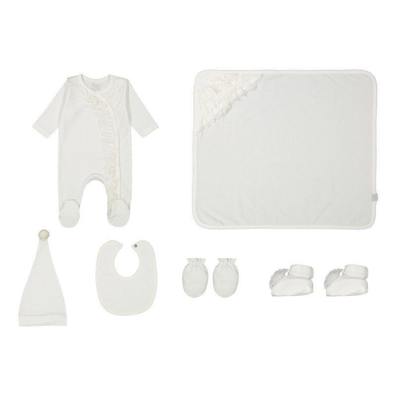 ست 6 تکه لباس نوزادی دانالو مدل hd35