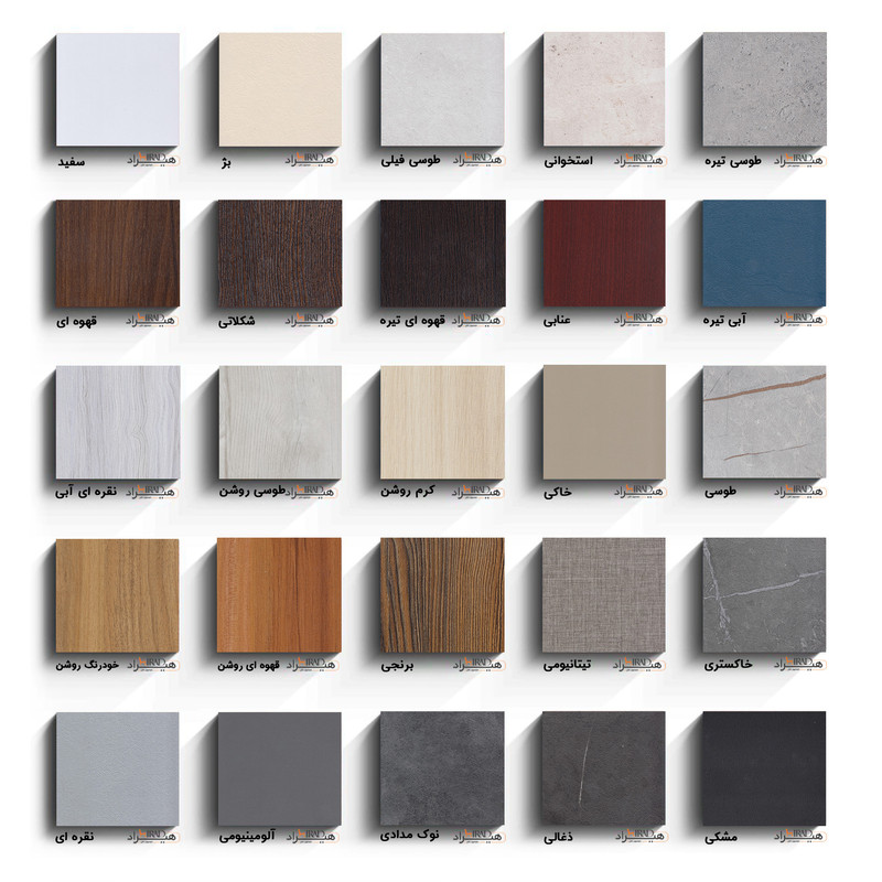 قفسه اداری هیراد مدل K138-MDF