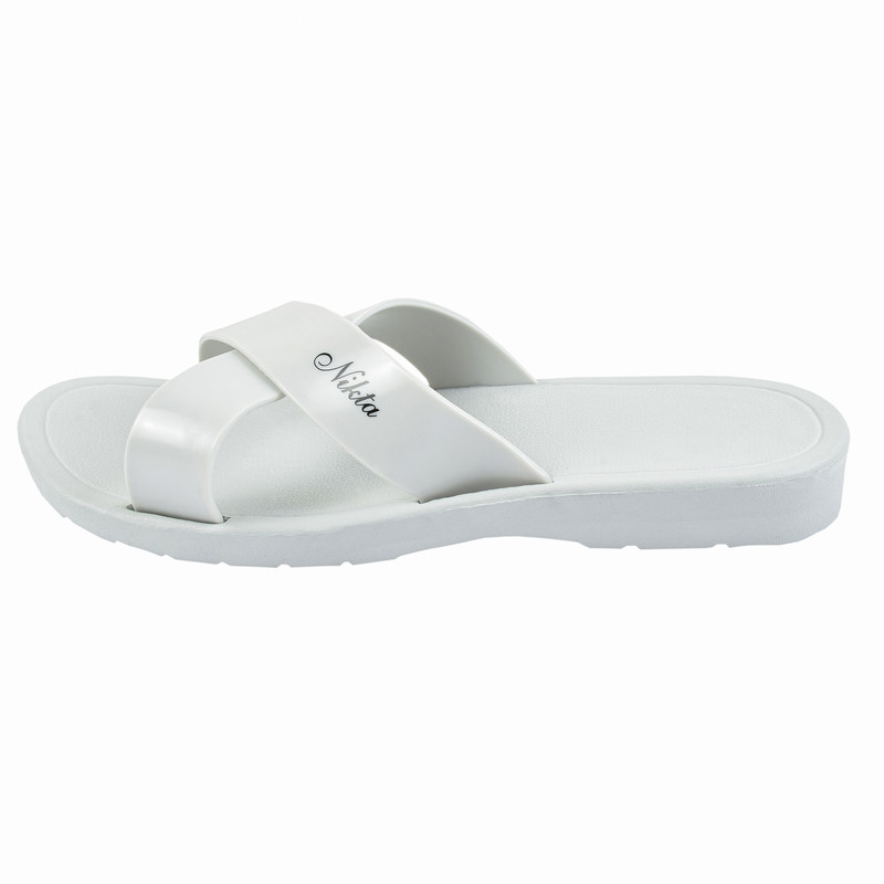 دمپایی نیکتا مدل ضربدری GRY.2199