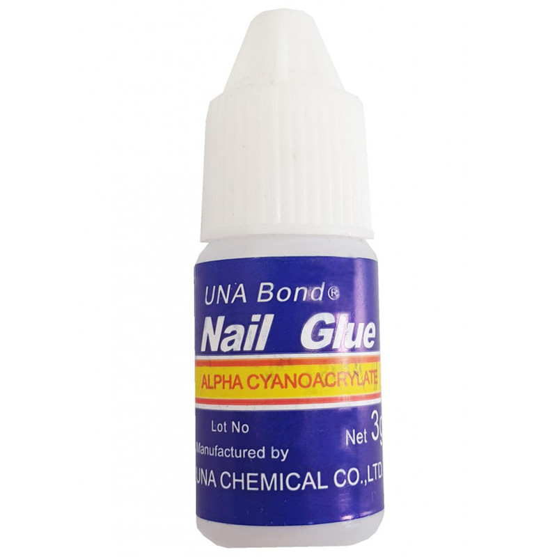 چسب ناخن مصنوعی یو ان ای بوند کد 123 وزن 5 گرم