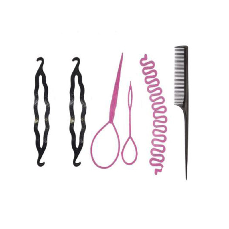 مجموعه ابزار بافت مو مدل mmp-2 بسته 6 عددی