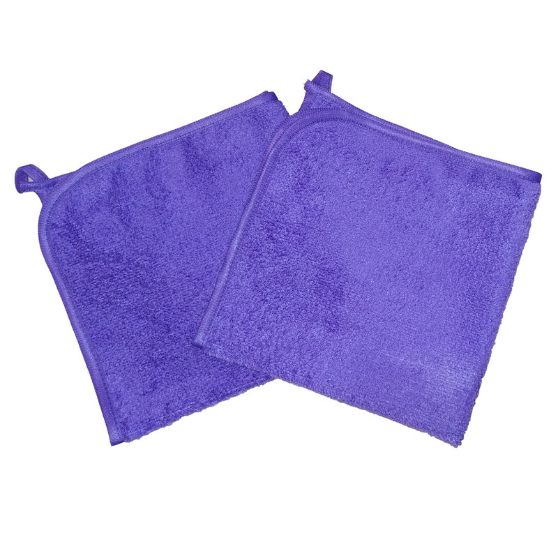 دستمال نظافت مدل میکروفایبر جادویی بسته 2 عددی