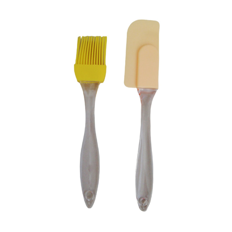 ست لیسک و قلمو آشپزی مدل سیلیکونی مجموعه 2 عددی