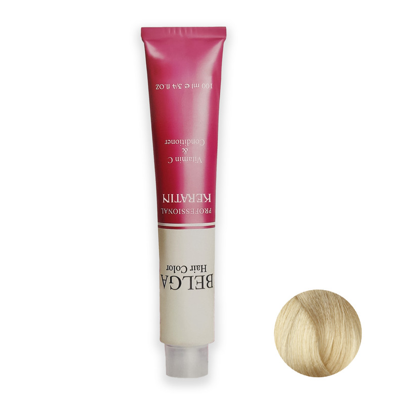  رنگ مو بلگا شماره 10.31 حجم 100 میلی لیتر رنگ بلوند تنباکویی خیلی خیلی روشن