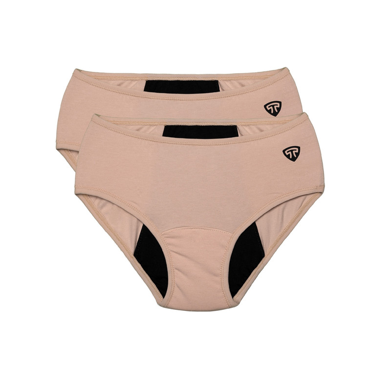 شورتکس زنانه تاپیک مدل لایه جاذب ضدحساسیت بسته 2 عددی