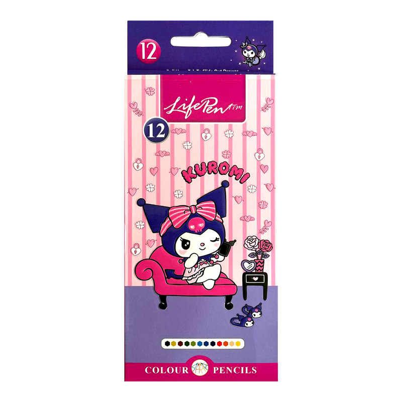 مداد رنگی 12 رنگ تی تی ام مدل کرومی