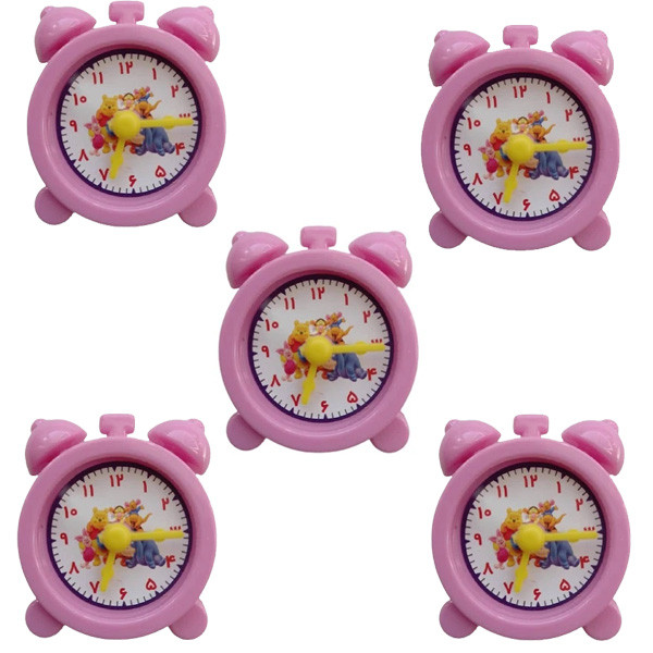 تراش طرح ساعت مجموعه 5 عددی