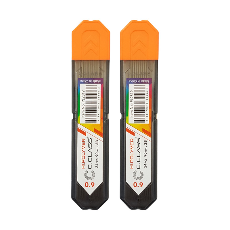 نوک مداد نوکی 0.9 میلی متری سی کلاس مدل Hi-Polymer بسته 2 عددی