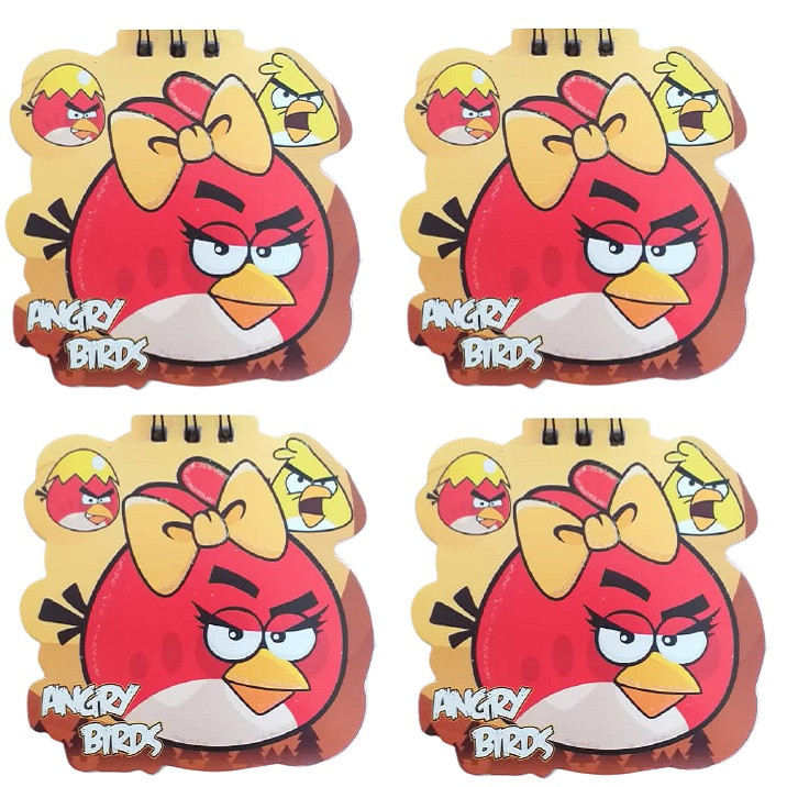 دفتر یادداشت مدل انگری برد بسته 4 عددی