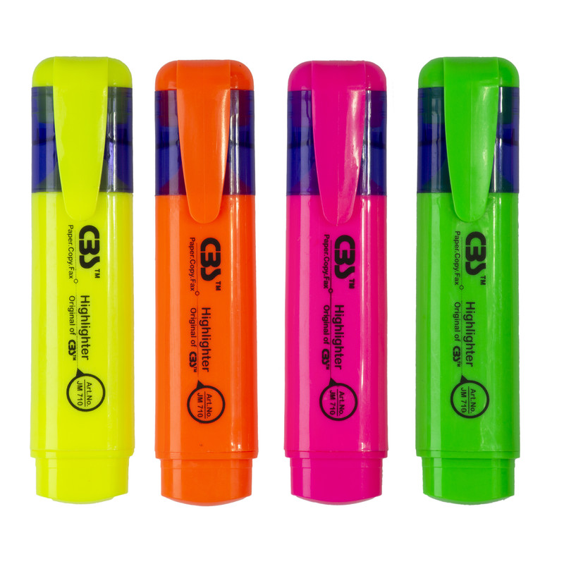 ماژیک علامت گذار سی بی اس کد 004 مجموعه 4 عددی