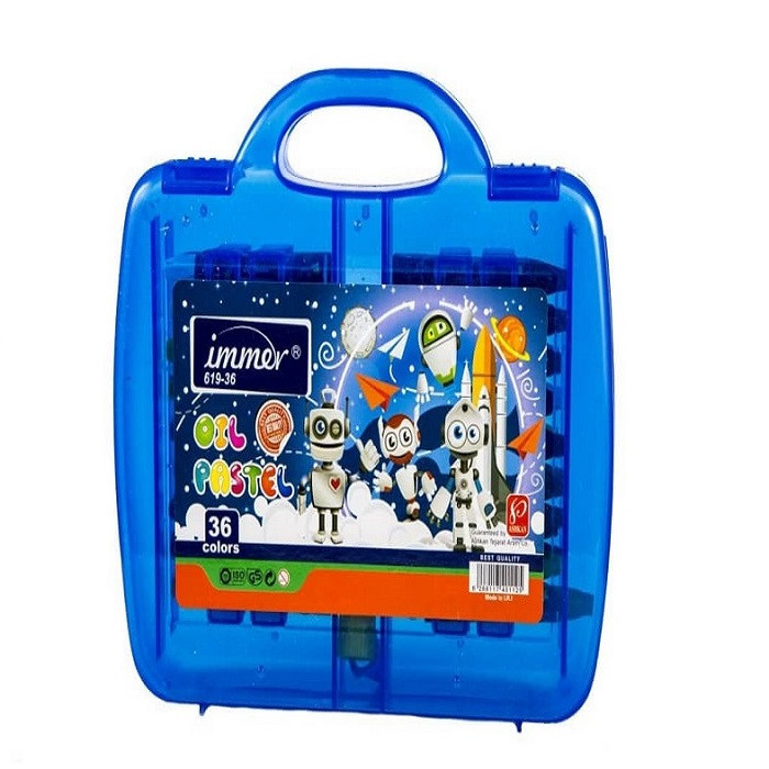 پاستل روغنی 36 رنگ ایمر مدل MJ-619-36