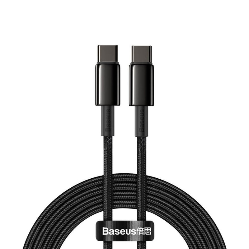 کابل تبدیل USB-C  باسئوس مدل Tungsten طول 1 متر