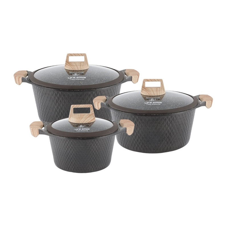 سرویس پخت و پز 6 پارچه لایف اسمایل مدل MR-MIX