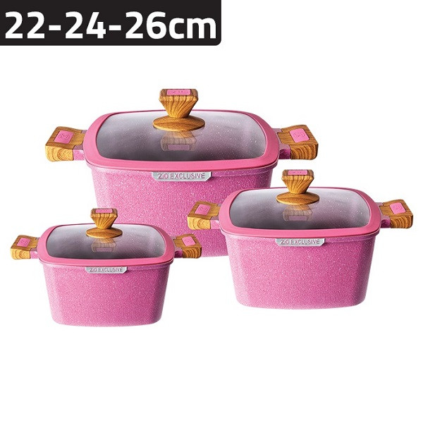 سرویس پخت و پز 6 پارچه زیو مدل Z-26